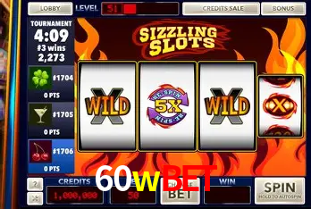 Variedade de jogos na 60wbet